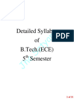 ECE (2022) 5th Sem Syllabus