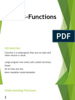 Functions (ch3)