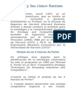 Modelo de Las 5 Fuerzas de Porter o Rivalidad Amplificada