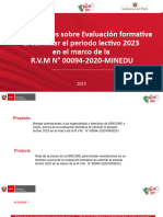 Secundaria 27.11 PPT Ata 2 Evaluación Formativa Al Finalizar El Periodo Lectivo 2023 - RVM 00094-2020-Minedu