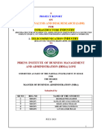 Initial Pages For Report 214 Industry Analysis and Desk Reseasom Pooja