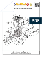 Exploded View of WEBER 32-36 DGV 5A GBP