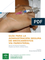 Guía de Administración Segura de Medicamentos Via Parenteral