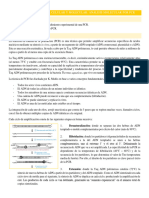 Laboratorio Biología Celular Y Molecular: Análisis Molecular Por PCR