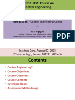 Introduction To Control Engineering