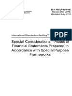 ISA 800 Revised Updated 2022