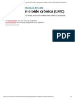 Leucemia Mieloide Crônica (LMC) - Hematologia e Oncologia - Manuais MSD Edição para Profissionais