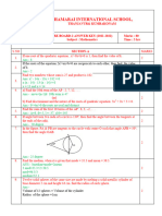 X Maths Preboard-2