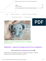 Elefantito - Patrón de Amigurumis Flor en Castellano - Otakulandia - Es