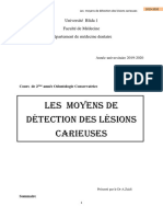 6.les Moyens de Détéction de La Carie