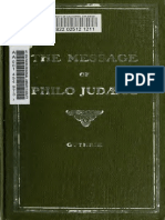 Guthrie. The Message of Philo Judaeus of Alexandria. 1909.