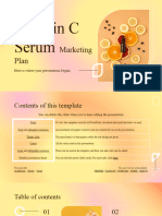 Vitamin C Serum Marketing Plan by Slidesgo