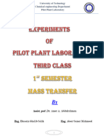 Mass Transfer Laboratory