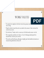 Cross Cultural Understanding 13 Work Values