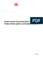 Avaya Aura Communication Manager Feature Description and Implementation - PDF Filenameutf-8avaya20aurac2 6-8-2021