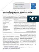 Homoacetogenesis As The Alternative Pathway For H