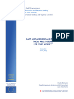 Data Management and Mapping Tools and Systems For Food Security