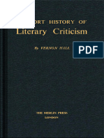 A Short History of Literary Criticism... (Z-Library)