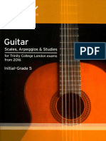 Trinity Guitar - Initial - Grade 5 - Scales Amp Studies