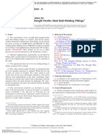 ASTM A860, 2018 Standard Specification For Wrought High-Strength Ferritic Steel Butt-Welding Fittings