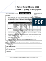 Ftre 2022-11th Sample Paper 2