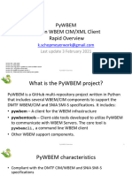 Pywbem - Rapid - Overview 3 Feb 2021