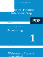 Technical Finance Interview Prep (Student)