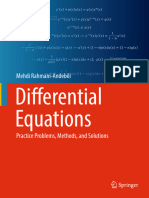 Mehdi Rahmani Andebili Differential Equations Practice Problems