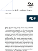 Futbolsofía Da Filosofia Ao Futebol