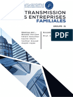 Transmission Des Entreprises Familiales