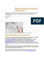 Distributed Energy Resources