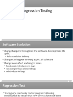Regression Testing