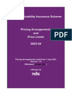 PB NDIS Pricing Arrangements and Price Limits 2023-24 v1.0