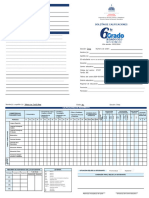 Boletín de Calificaciones 6to. Grado