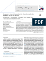 Comparative Study of The Conductivity of Synthesized Bivalent Vanadates CaV2O6 and MnV2O6