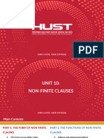 Unit 10 - Non-Finite Clauses