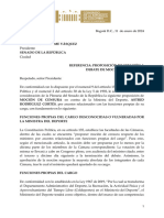 Proposición de Citación A Moción de Censura