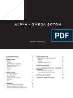 Alpha·Omega Φoton Manual Website