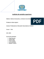 Informe de La Escuela-1