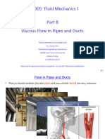 Silo - Tips - Me 305 Fluid Mechanics I Part 8 Viscous Flow in Pipes and Ducts