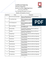 Updated EEE Syllabus (Effective From Spring 2020)