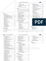 Bridge Operating Manual