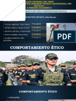 Trabajo Colaborativo de Ética y Deontología Policial