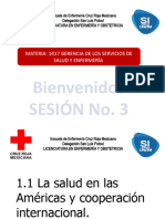 La Salud en Las Américas y Cooperación Internacional.