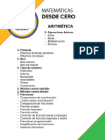 Matematicas Temario