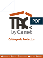 Catálogo de Productos: 2280-1050 Ext: 124 Tacbycanet TAC by Canet 6287-8290