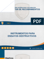 Sesión #12 - Instrumentos para Ensayos Destructivos