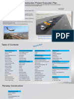 Runway Construction Project Execution Plan: Brief Description