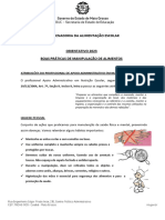 Orientativo - Boas Práticas de Manipulação de Alimentos 2023