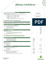 Conditions de Banque 2024